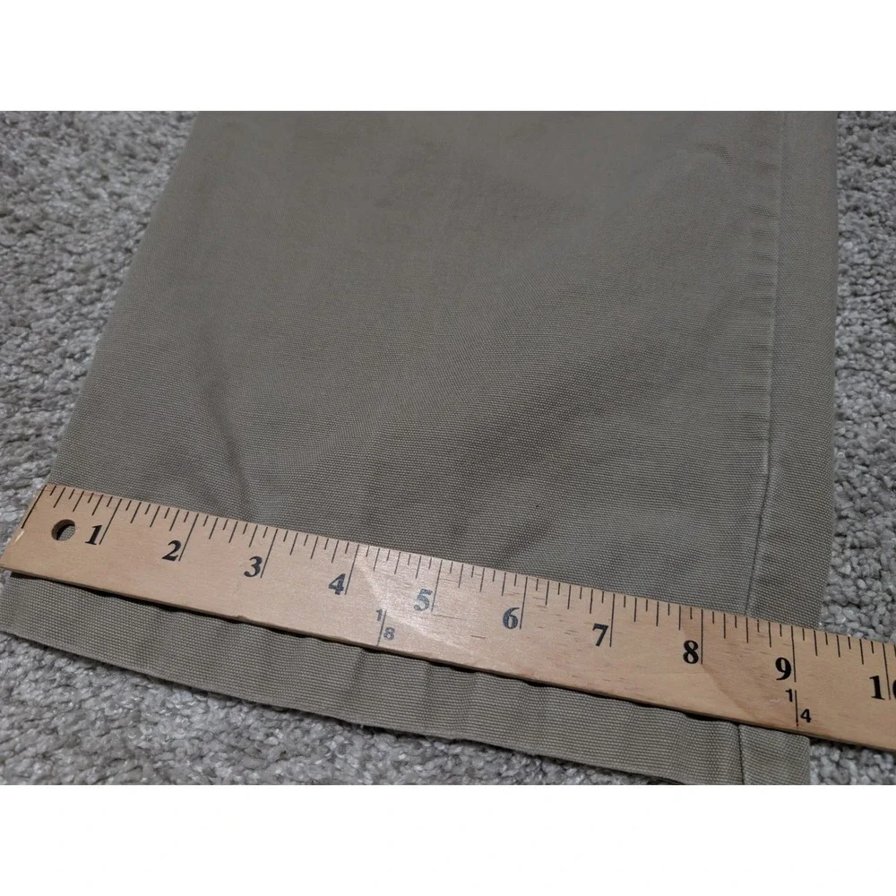 Columbia Pants Mens 40 Khaki Tan AM1142 Straight Leg Cotton Canvas Work Utility‎